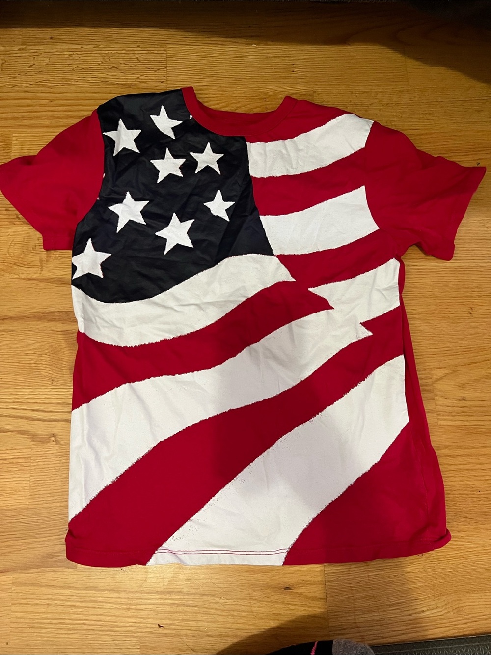 Place Red, White & Blue American Flag Short Sleeve Tee